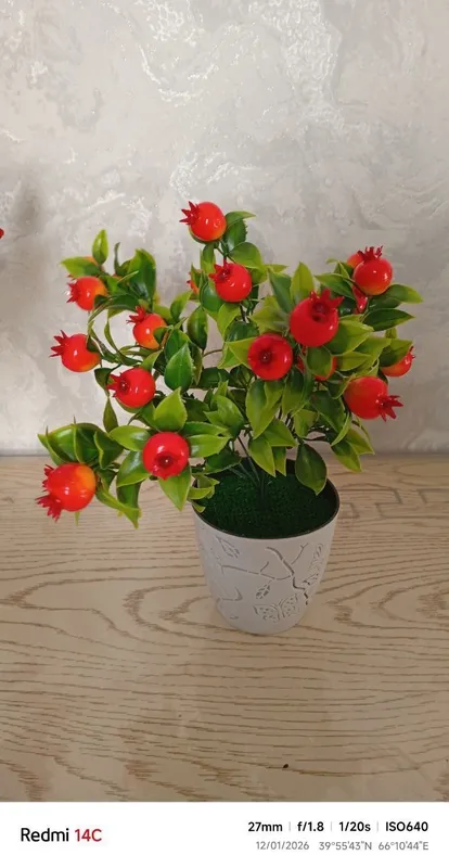 Uyingizga chiroy va koʻrk bagʻishlovchi sunʼiy decorativ gullar — фото 2