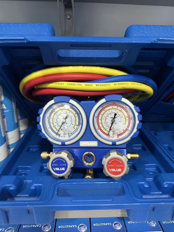 Manometer VALUE R22 R134a R410a R407c