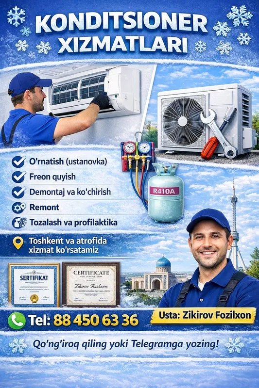 Kondinsioner ustanovka