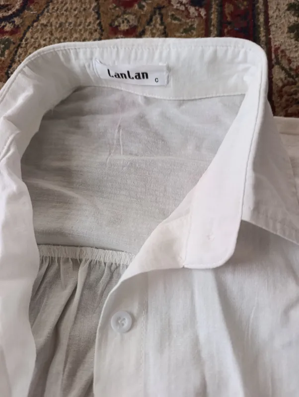 oq rubashka maktab uchun ayollar uchun 6 oq rubashka maktab uchun ayollar uchun 6