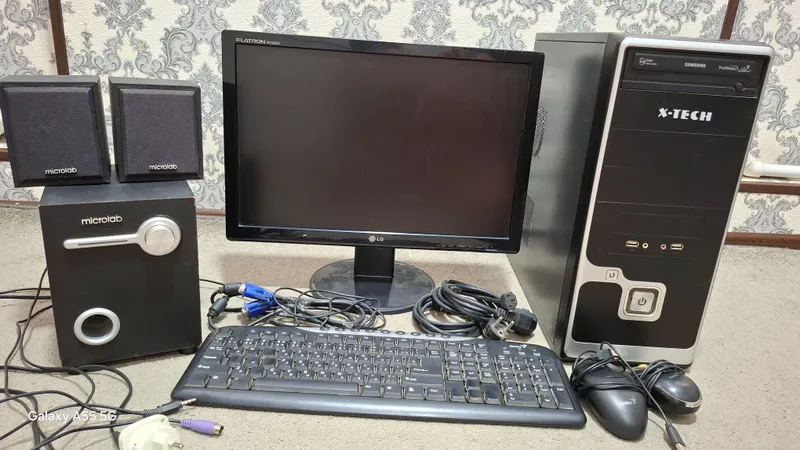 Monitorli kompyuter komplekt arzon narxda