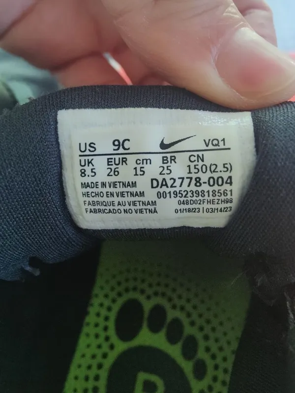 Детские кроссовки Nike, 9c — фото 4