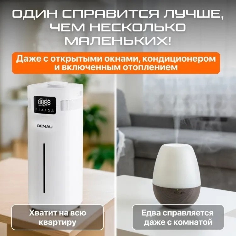 Увлажнитель воздуха Genau Fresh Air 20L — фото 8