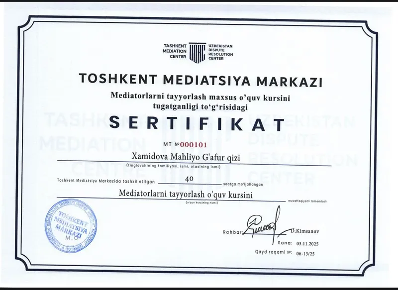 Услуги профессионального медиатора/Mediator/ Professional Mediator — фото 2