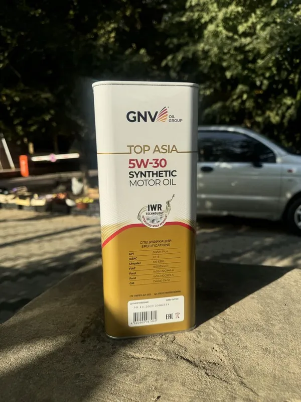 Моторное масло GNV Top Asia 5W-30 — фото 1