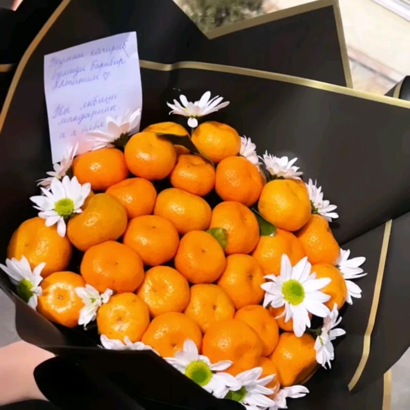 Mandarin buket juda ham tirindda — фото 4