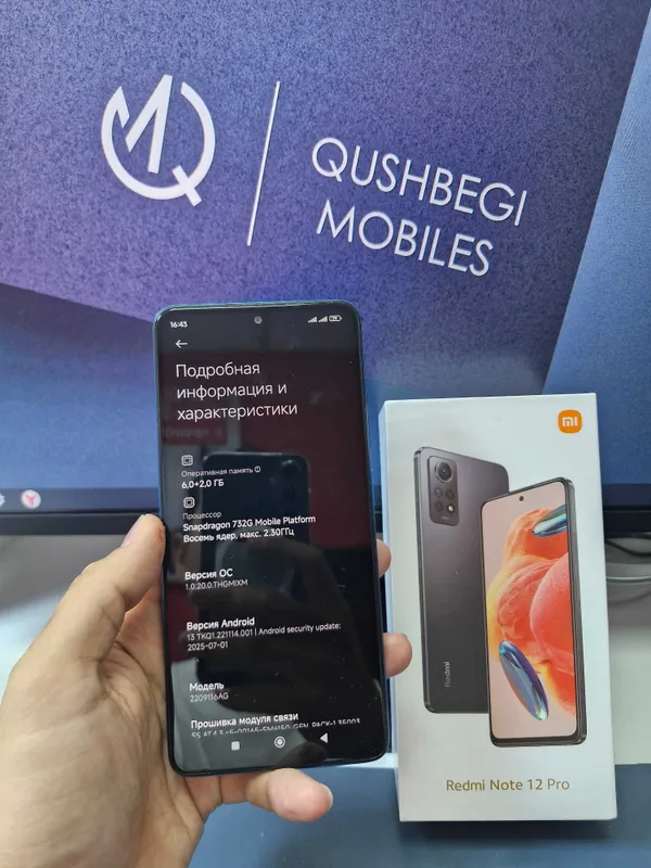 oyna singan xioami 12t karobka bor 128gb 8