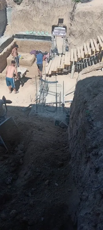 Ура Яма Падивол Транша Бассен Тунел Канализация Казиш ишлари установка — фото 5