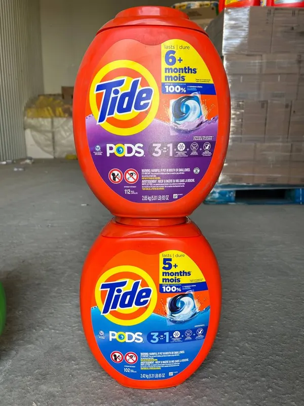 Tide pods, Gillette. Made in Usa. Оригинал — фото 2