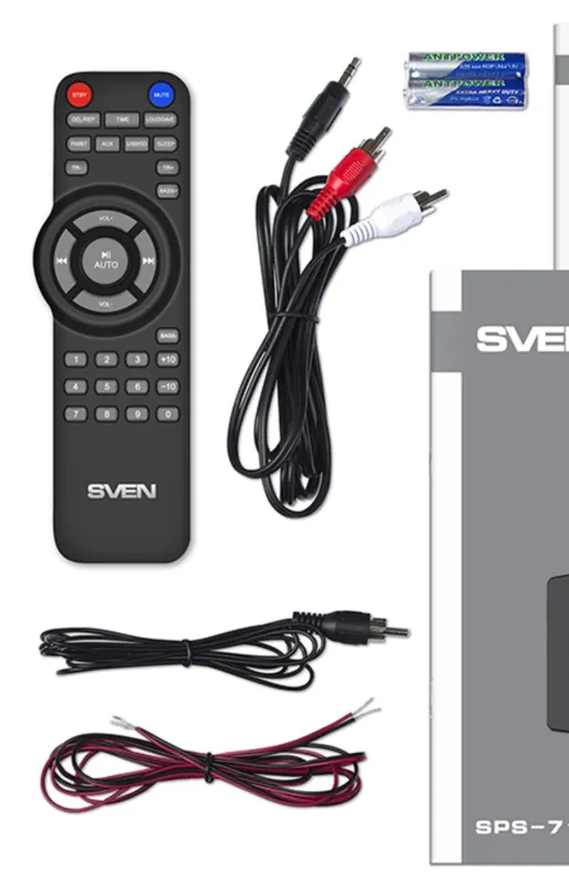 Акустика Sven SPS-710 .Bluetooth , FM radio. USB -audio player. Часы.l 8
