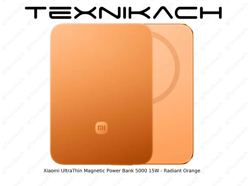 Xiaomi UltraThin Magnetic Power Bank 5000 15W • Доставка — фото 2