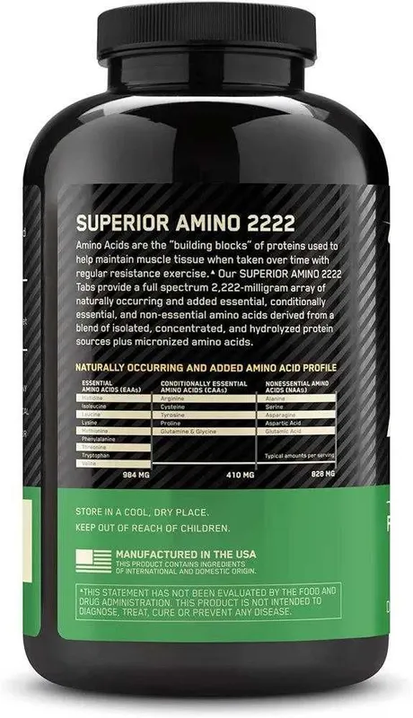 optimum nutrition amino 160 tablet (AKSIYADA) — фото 2