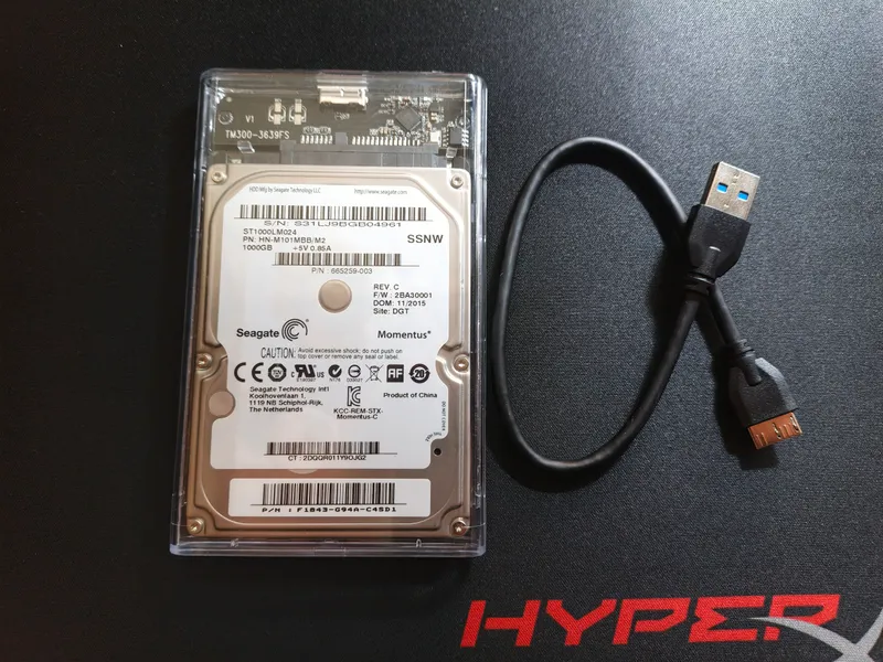 1 TB hajmli Seagate 2.5" HDD qattiq diski 3 1 TB hajmli Seagate 2.5" HDD qattiq diski 3