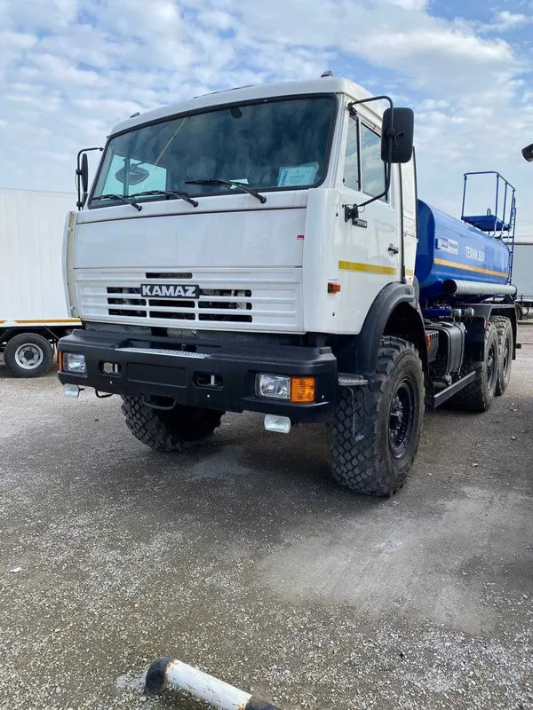 Автоцистерна водовоз КамАЗ 6x6 - 10куб — фото 3