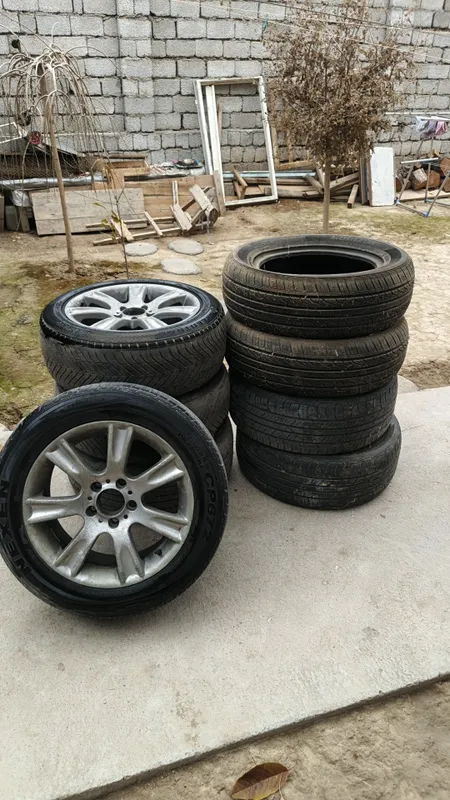 Sotiladi: 4 ta disk va 8 ta 205/55 R16 balon Holati yaxshi, ishlatilga