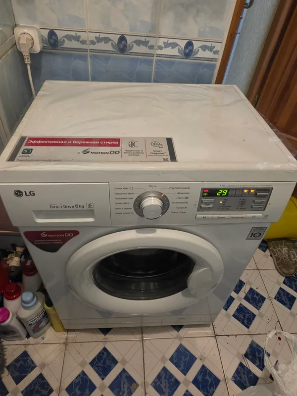 Стиральная машинка LG DIRECT DRIVE 6 КГ — фото 1