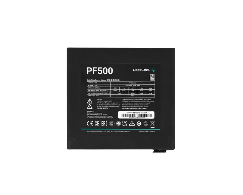 ' Блок питания DeepCool PF500 (500W / 80 PLUS) 3 ' Блок питания DeepCool PF500 (500W / 80 PLUS) 3