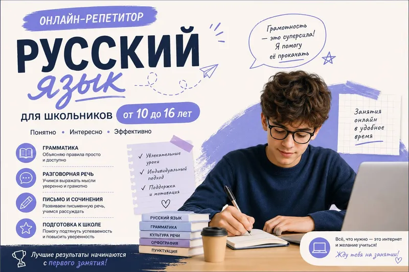 Услуги репетитора по русскому языку