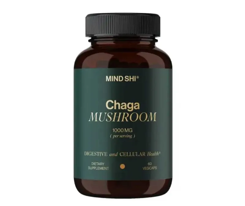 MIND SHI Shiitake Mushroom Reishi Cordyceps 4 Mushroom complex Chaga — фото 1