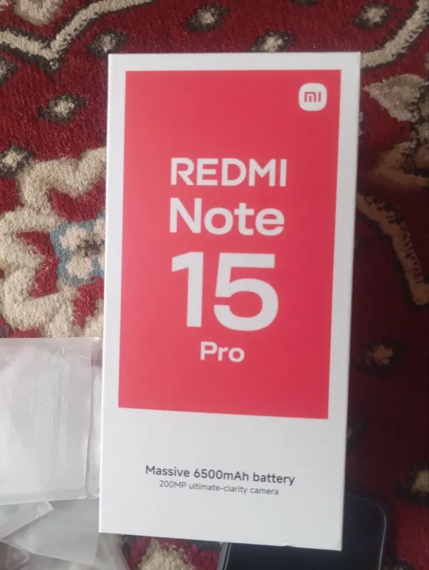 REDMI 15 PRO HOLATI YANGI HOTIRASI 256GB 1 REDMI 15 PRO HOLATI YANGI HOTIRASI 256GB 1