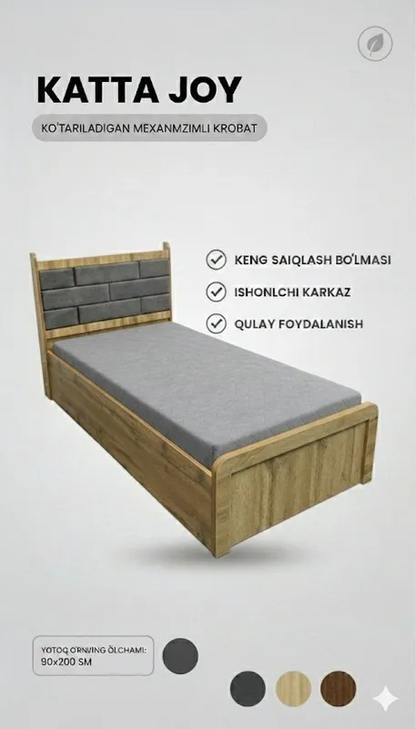 Krovat mexanizmli