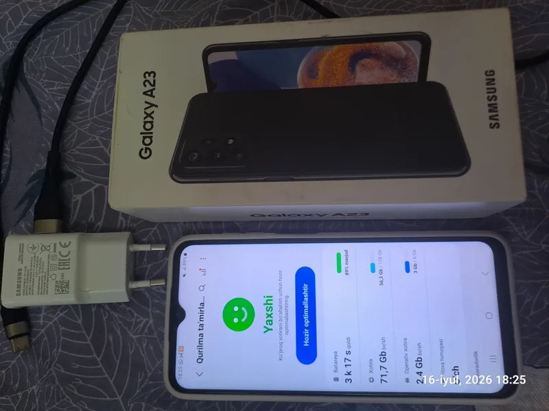 Samsung A23 6ga 128GB xujjatlari bor 3