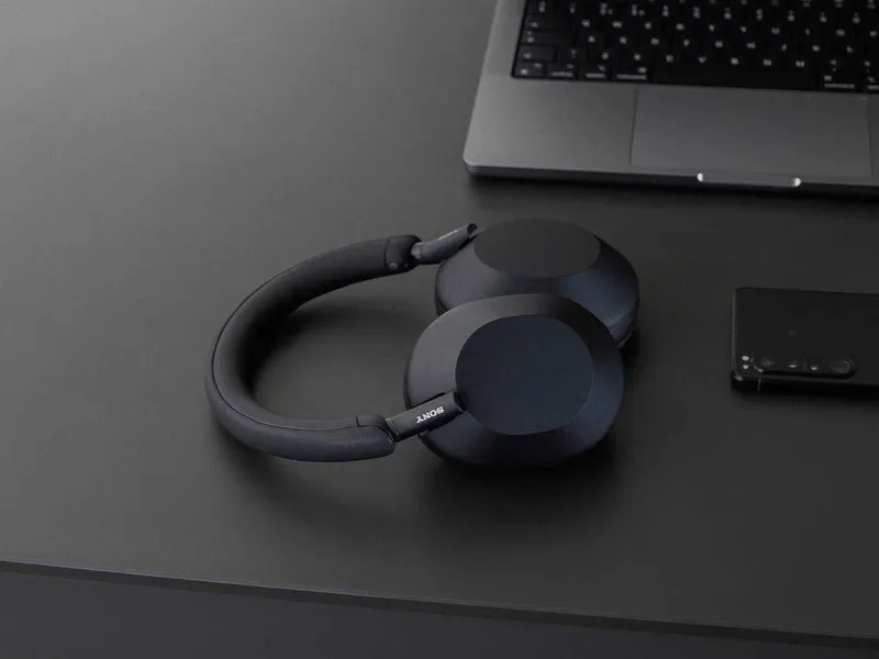 Беспроводные наушники Sony WH-1000XM5, ANC шумоподавления — фото 4