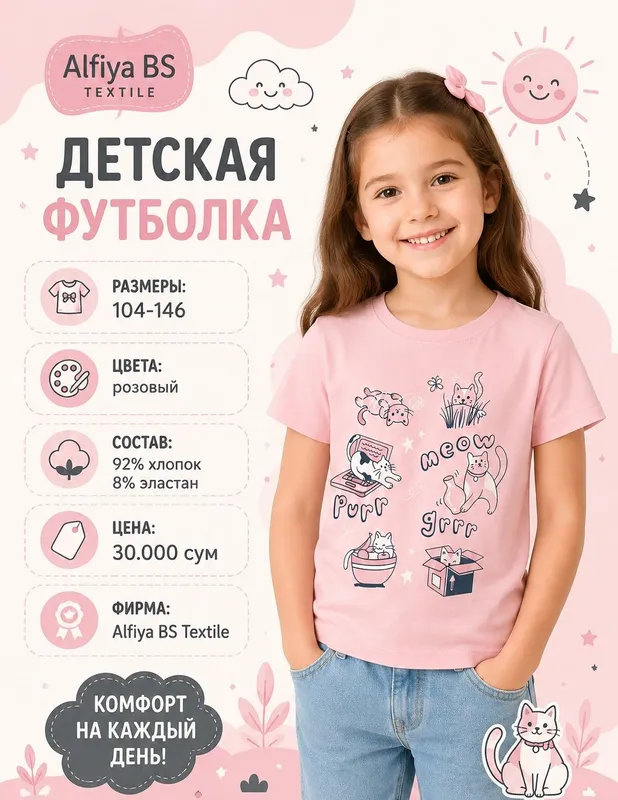Продается Детская Футболка