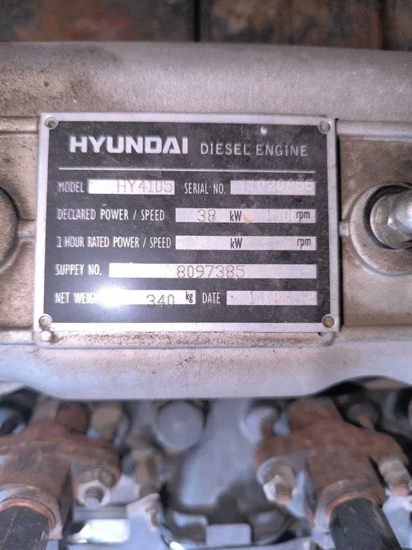 HYUNDAI Дизельный генератор 40 — фото 6