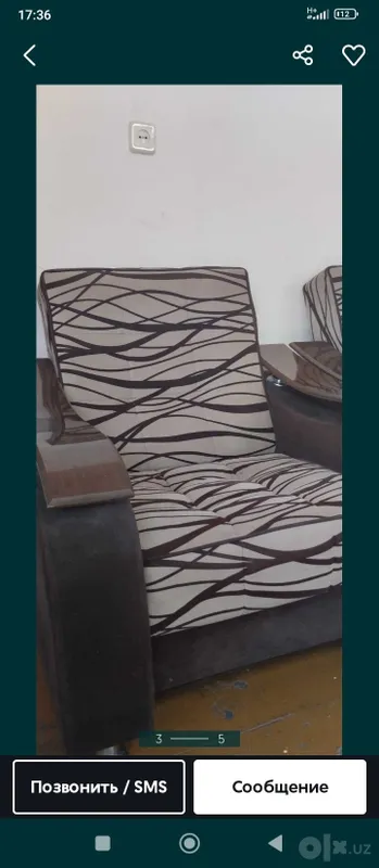 Jigarrang kreslolar, 2 dona 5 Jigarrang kreslolar, 2 dona 5