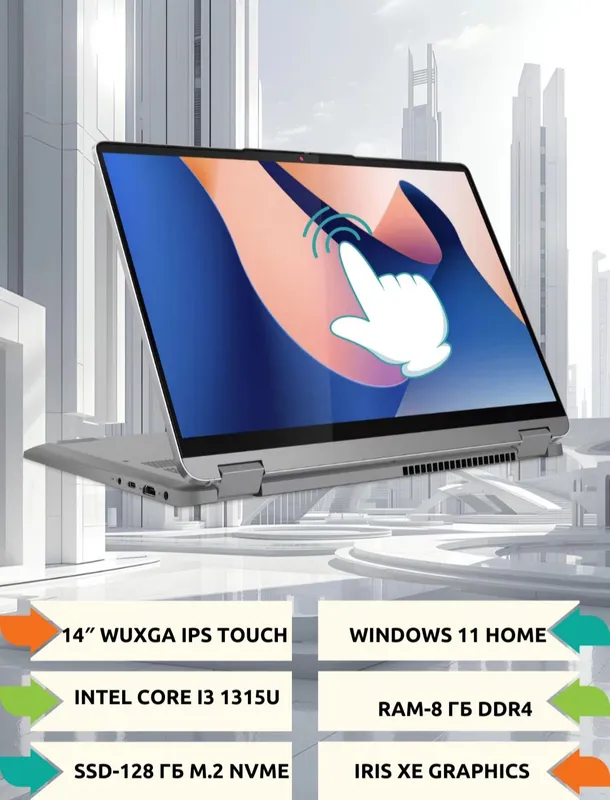 Noutbuk Lenovo Flex5 14IRU8 14", Win11S — фото 5