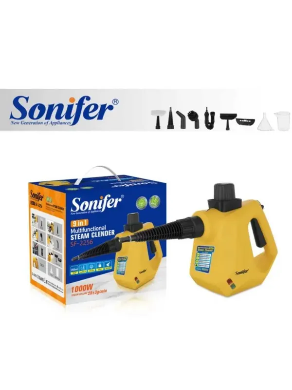 Ручной пароочиститель Sonifer SF-2256, 1000 Вт, 250 мл, kr1 Ручной пароочиститель Sonifer SF-2256, 1000 Вт, 250 мл, kr1