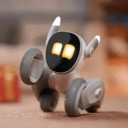 Loona robot kuchuk. Original. Yangi. Zaryad stanciyasi bor.
