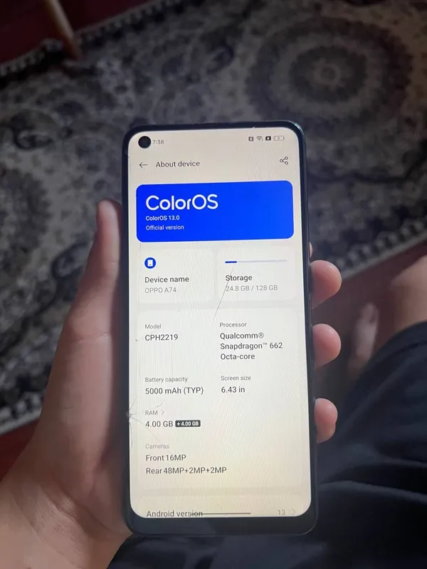 oppo a74 sotiladi 128 gb srochna 4 oppo a74 sotiladi 128 gb srochna 4