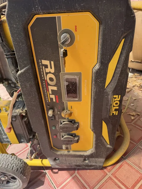 Sotiladi: ROLF TOP-7500ES benzin generator (6–6.5 kW) 1