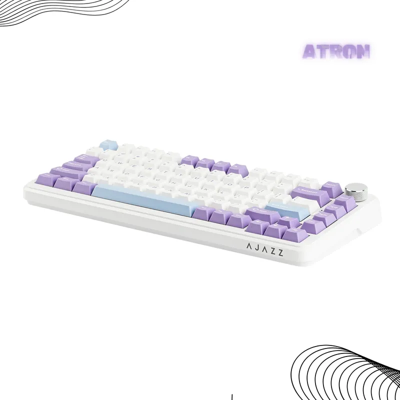 Игровая Механическая Клавиатура AJAZZ AK820 Purple — фото 1