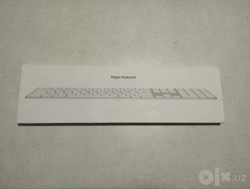 Simsiz Apple Magic Keyboard 2 klaviaturasi. A’lo holatda 1 Simsiz Apple Magic Keyboard 2 klaviaturasi. A’lo holatda 1