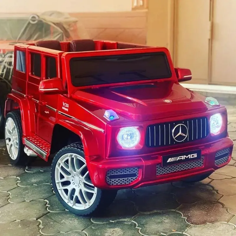 Mercedes Benz Gelik премиум детская машина электромобиль подарок детям 1