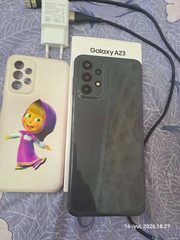 Samsung A23 6ga 128GB xujjatlari bor 2