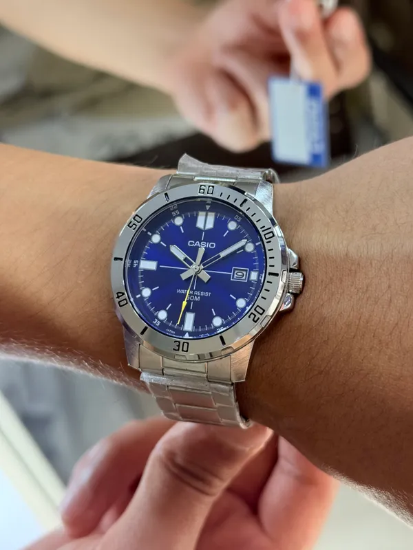 Casio MTP-VD01D-2EV - мужские часы | Новые — фото 3