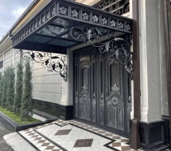 Навес ворота перила решетки козырек — фото 3