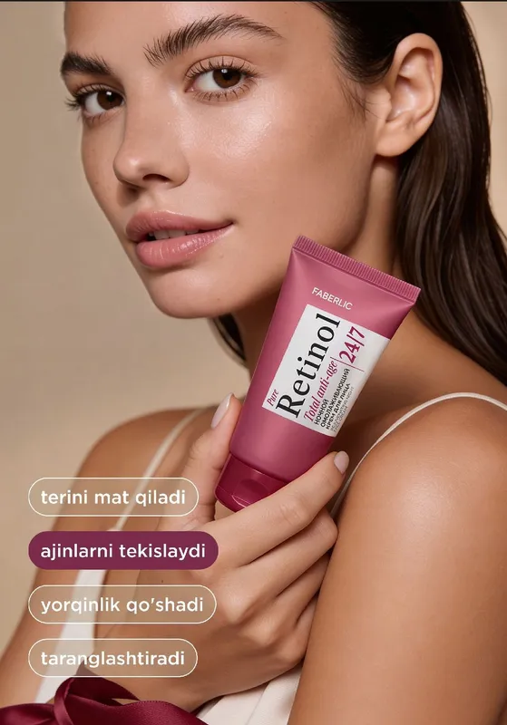 Retinol 24/7 yuz uchun kunduzgi lifting-krem 3