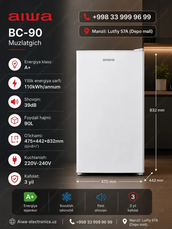 Холодильники aiwa | Sovutgich aiwa 6