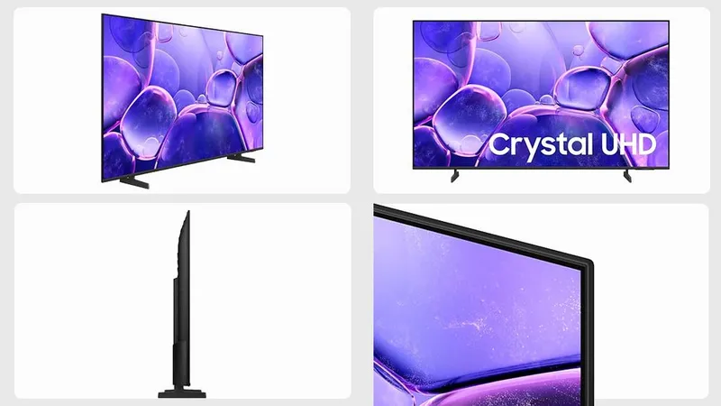 Samsung 75" Crystal UHD 75U8000F 4K Smart TV (2025) оригинал гарантия — фото 2
