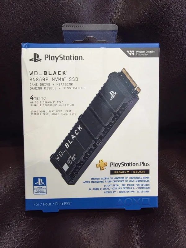 SSD Western Digital WD_BLACK SN850P M.2 NVMe 4 ТБ — фото 1