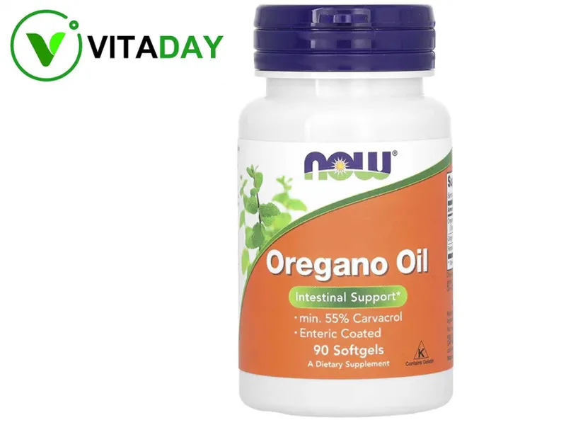 NOW Foods Oregano Oil масло орегано 90 капсул