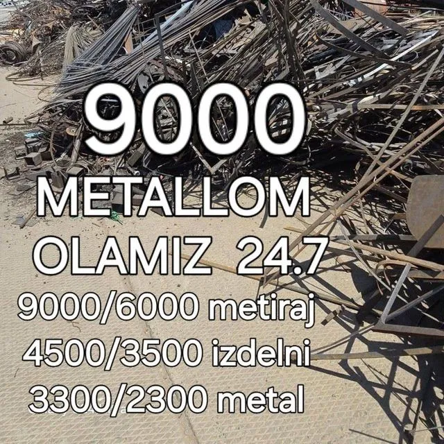 Металлом 24/7 metallom olamiz переработки
