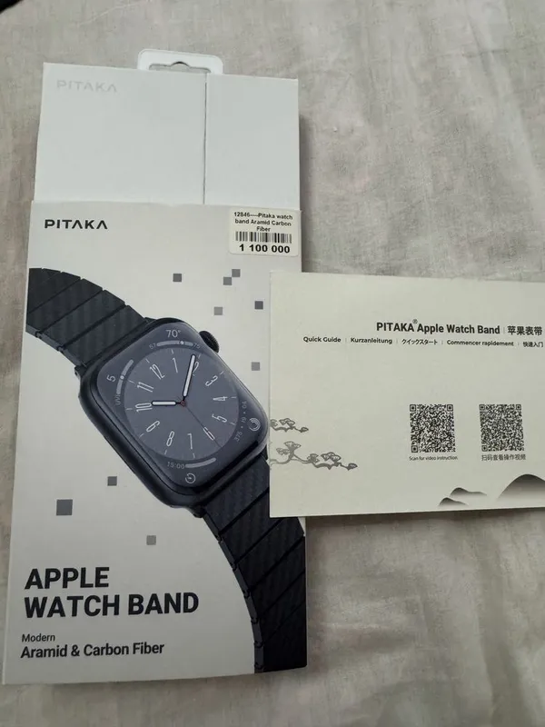Ремешок PITAKA для apple watch Carbon&Aramid 2 Ремешок PITAKA для apple watch Carbon&Aramid 2