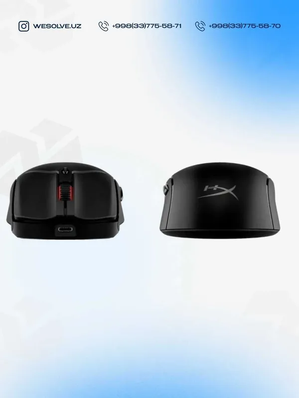 HyperX Pulsefire Haste 2 Black Wireless — фото 2