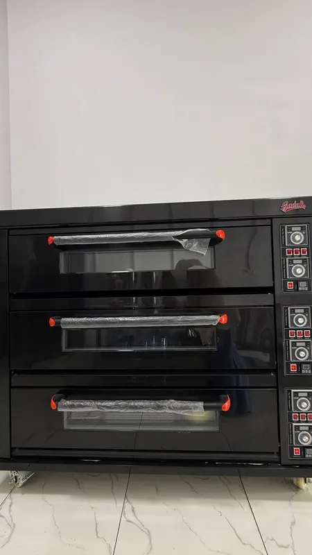 Кондитерская печь Электрическая печь 3qavatli pech tokda ishlidi 380wo 1 Кондитерская печь Электрическая печь 3qavatli pech tokda ishlidi 380wo 1